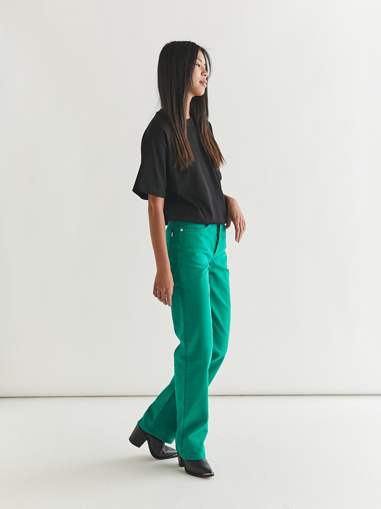 Woodbird Female Maria Color Jeans Jeans Green