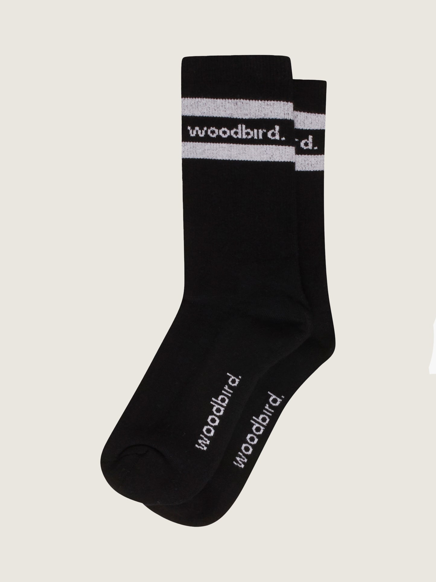 Woodbird  Our Sport Socks Accessories Black-White