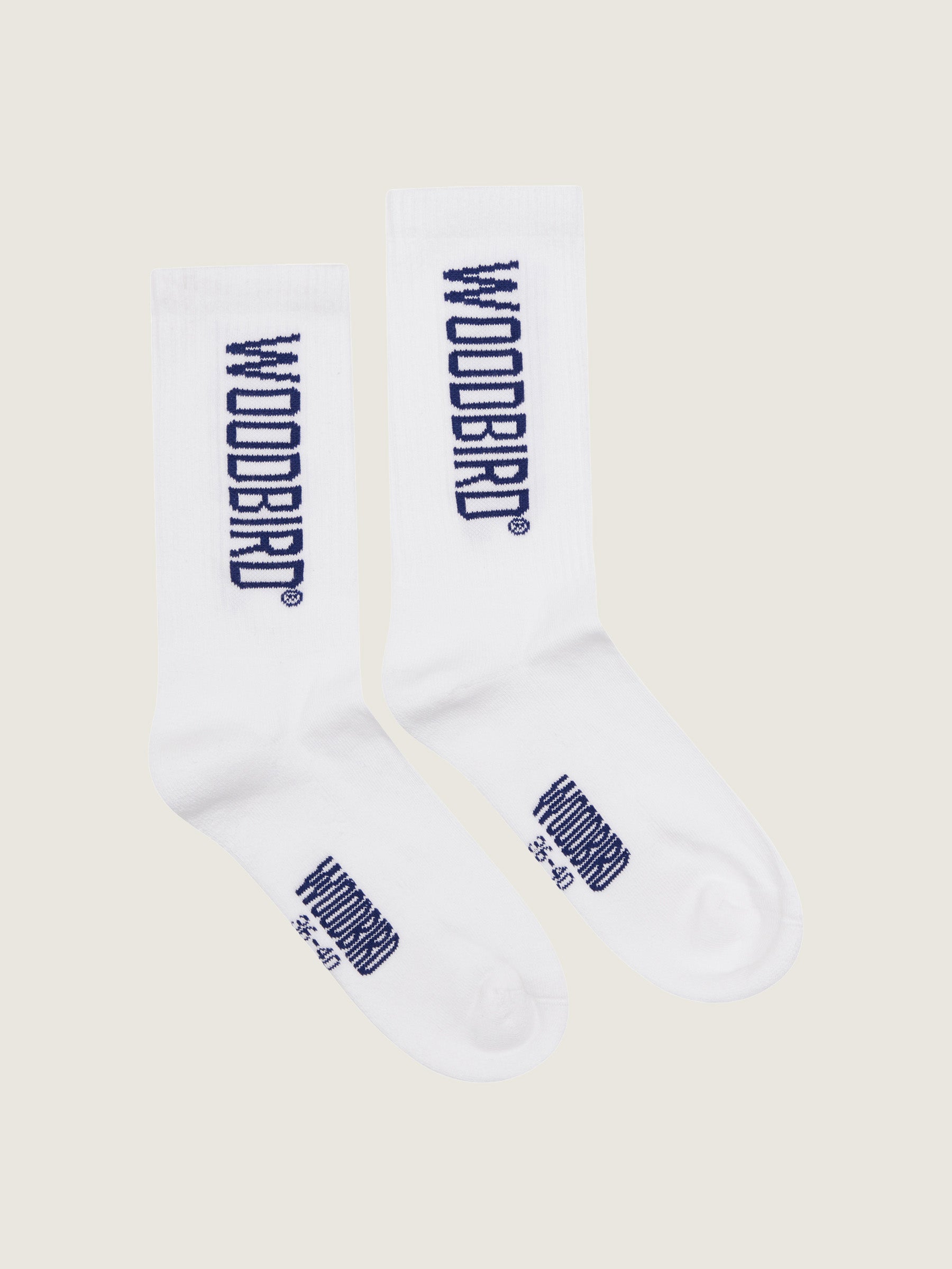Woodbird WBTennis Logo Socks Accessories White