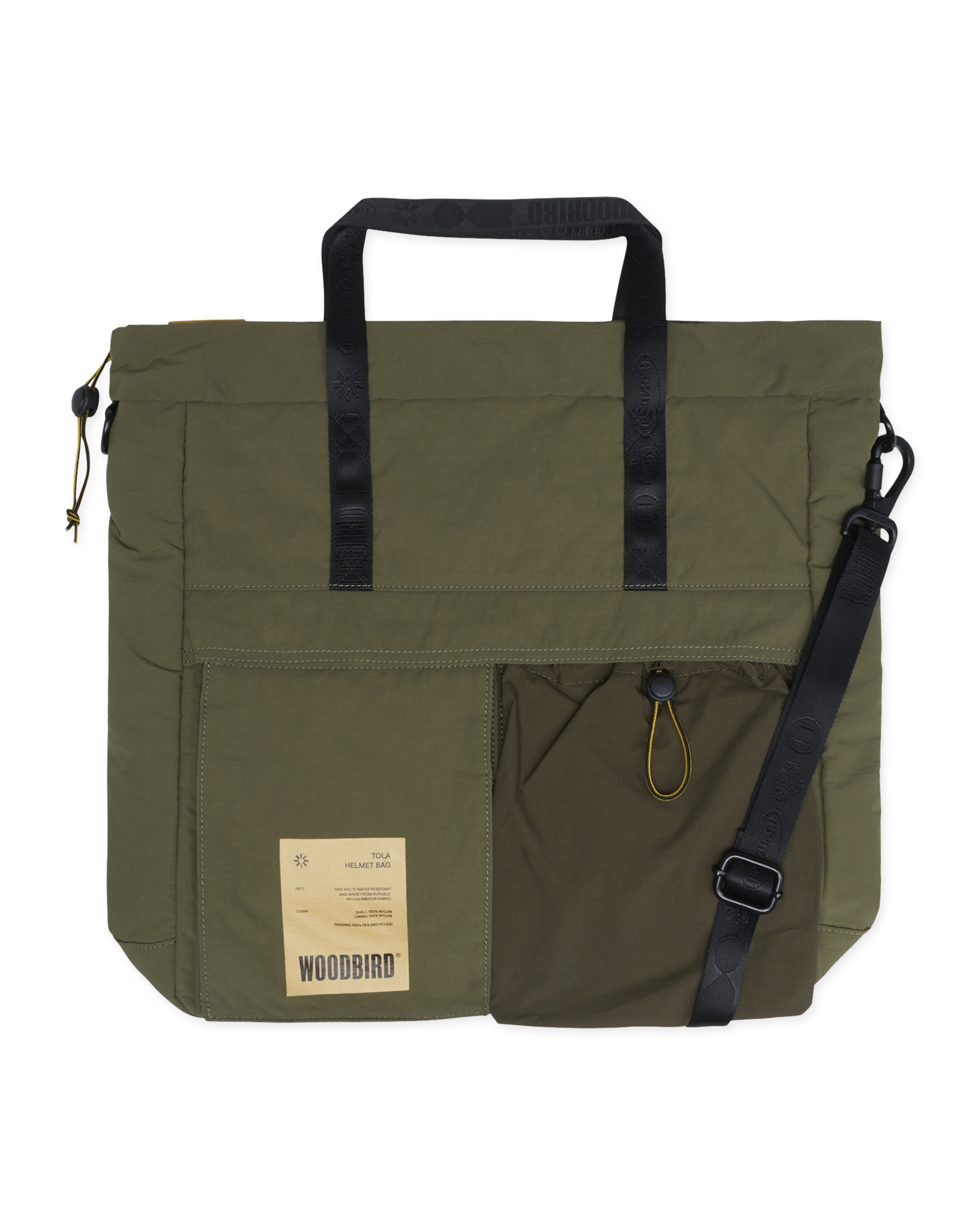 Woodbird Tola Helmet Bag Accessories Army Green
