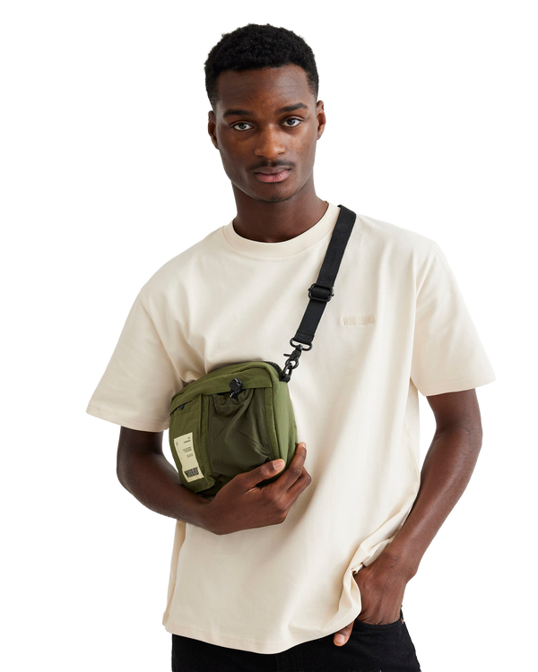 Woodbird Top cross bag Accessories Army Green