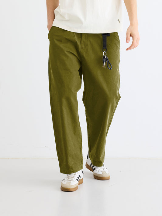 Woodbird Umo Base Pant Pants Army Green