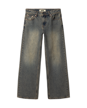 Woodbird Female WBAya Aged Jeans Jeans Dark Blue