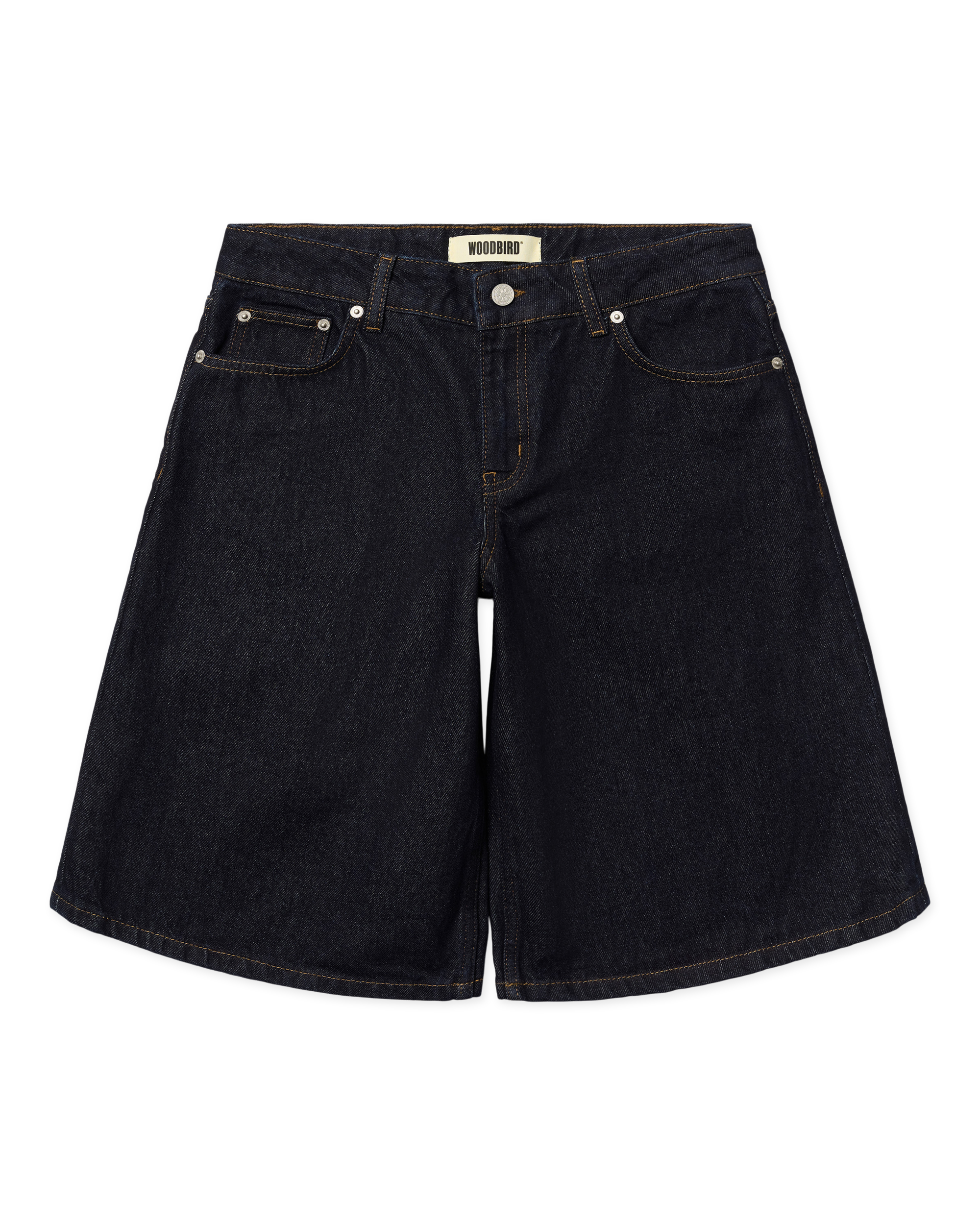 Woodbird Female WBAya Raw Shorts Shorts Raw Blue