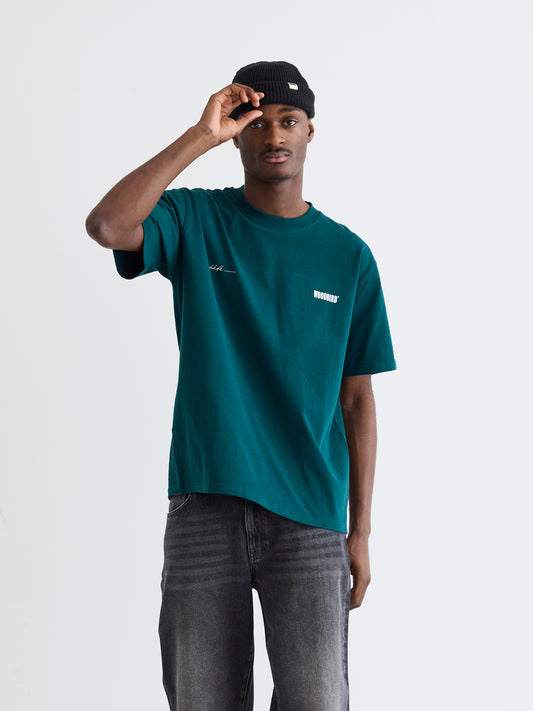 Woodbird WBBaine 8410 Tee T-Shirts Dark Green