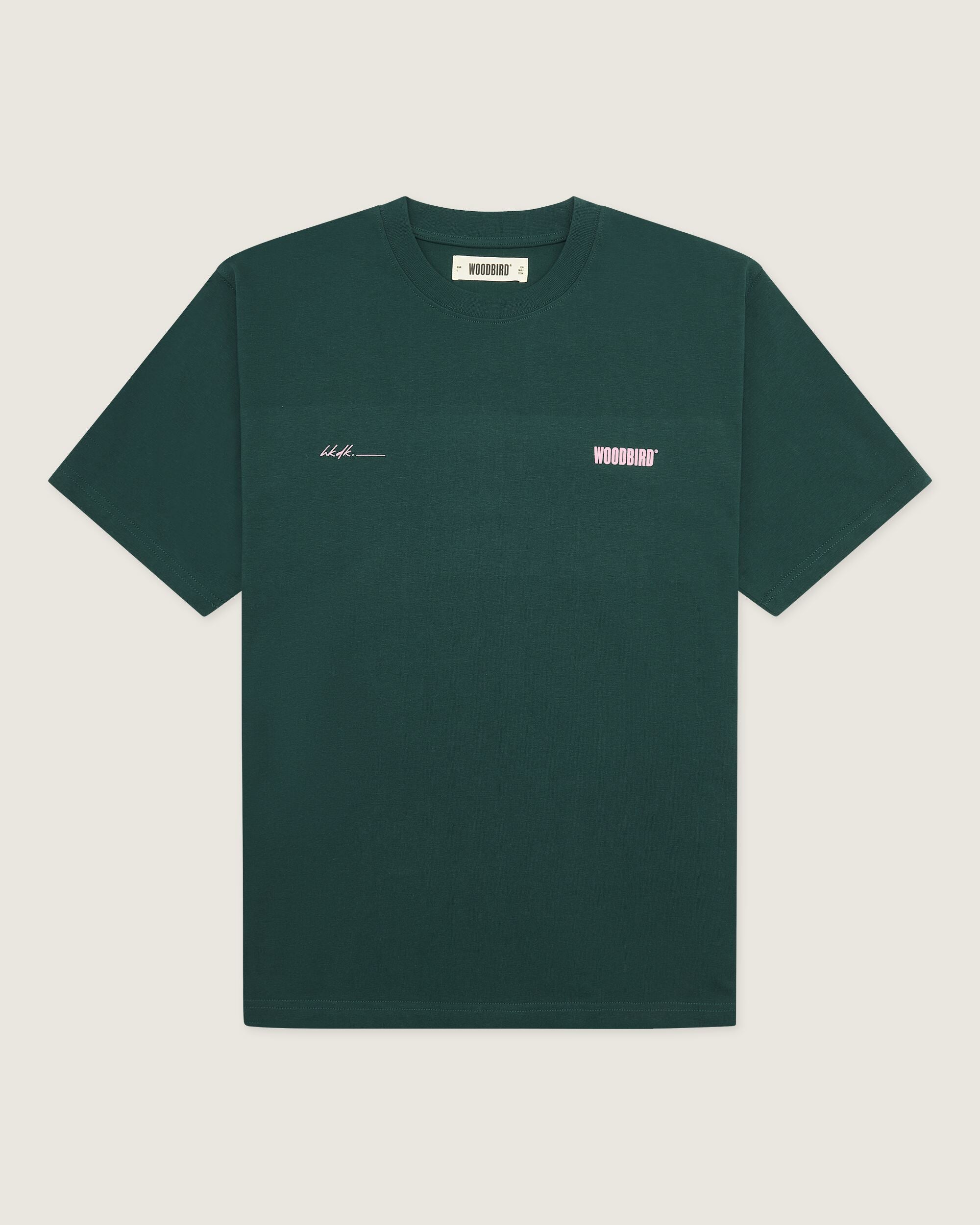 Woodbird WBBaine 8410 Tee T-Shirts Dark Green