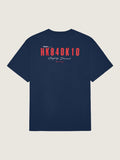 WBBaine 8410 Tee - Navy-Red