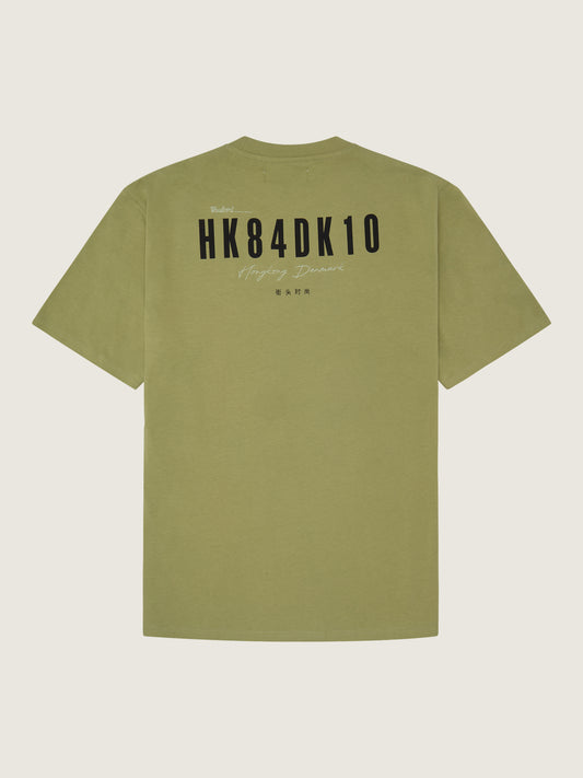 Woodbird WBBaine 8410 Tee T-Shirts Sage Green