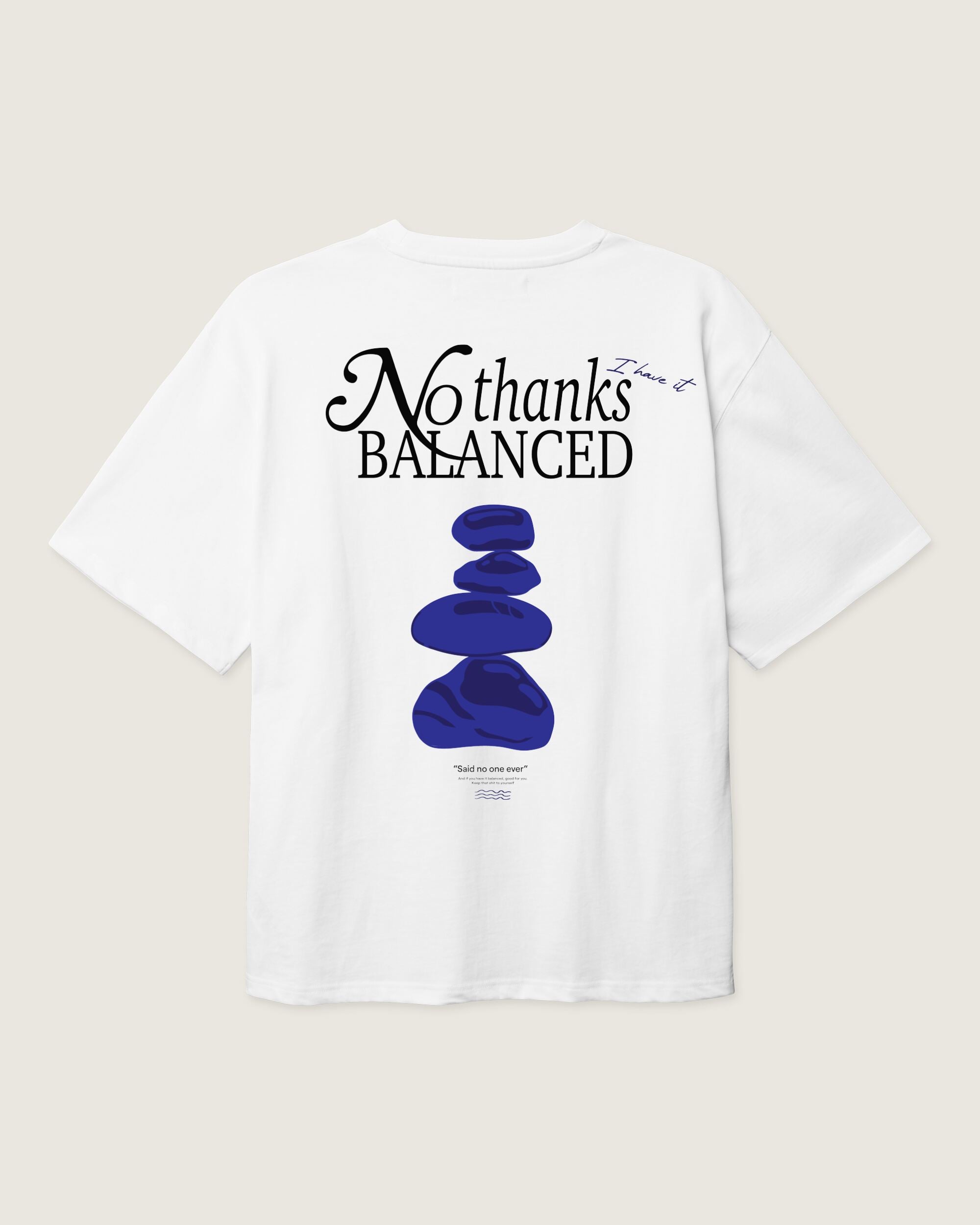 Woodbird WBBaine Balance tee T-Shirts White