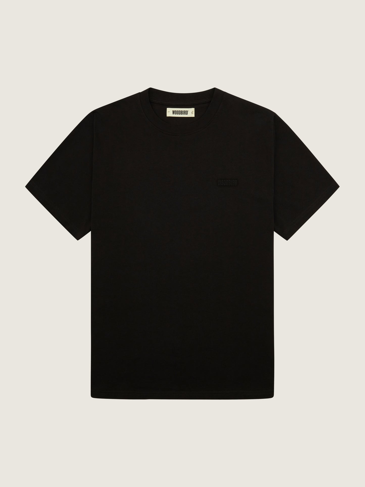 Woodbird WBBaine Base Tee T-Shirts Black