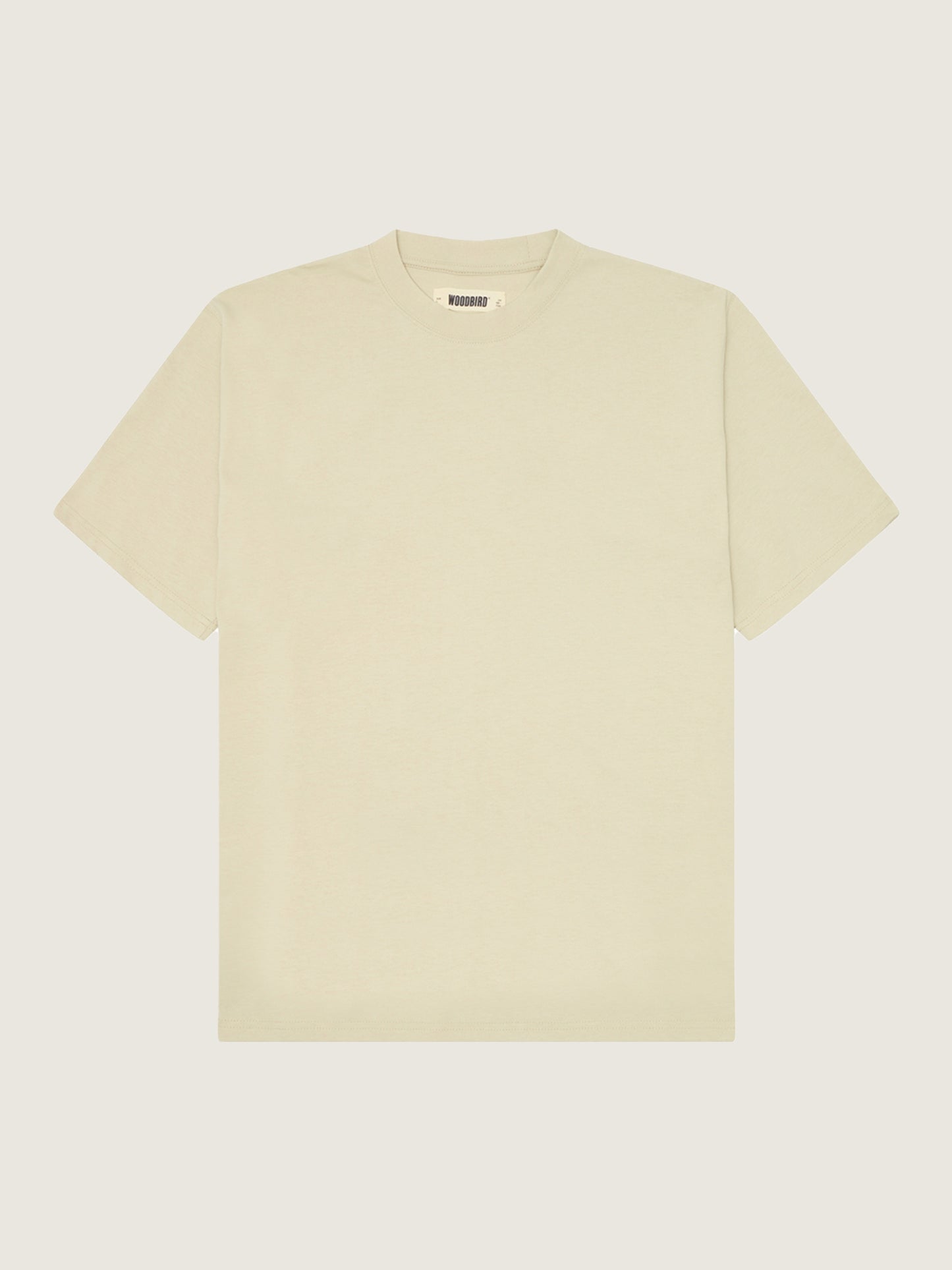 Woodbird WBBaine Base tee T-Shirts Dusty Lime