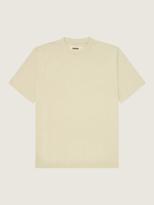 Woodbird WBBaine Base tee T-Shirts Dusty Lime