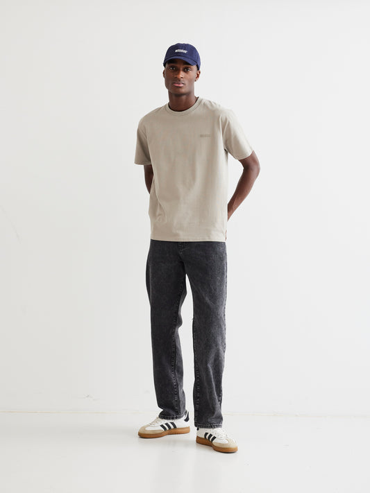 Woodbird WBBaine Base Tee T-Shirts Light Grey