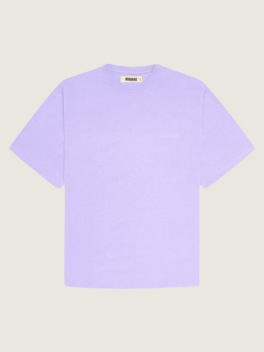 Woodbird WBBaine Base Tee T-Shirts Light Purple