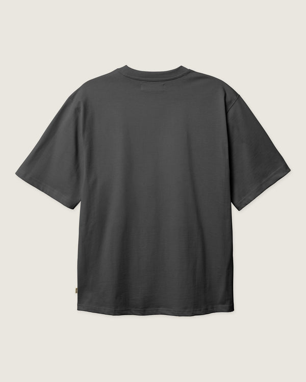 Woodbird WBBaine Base tee T-Shirts Asphalt