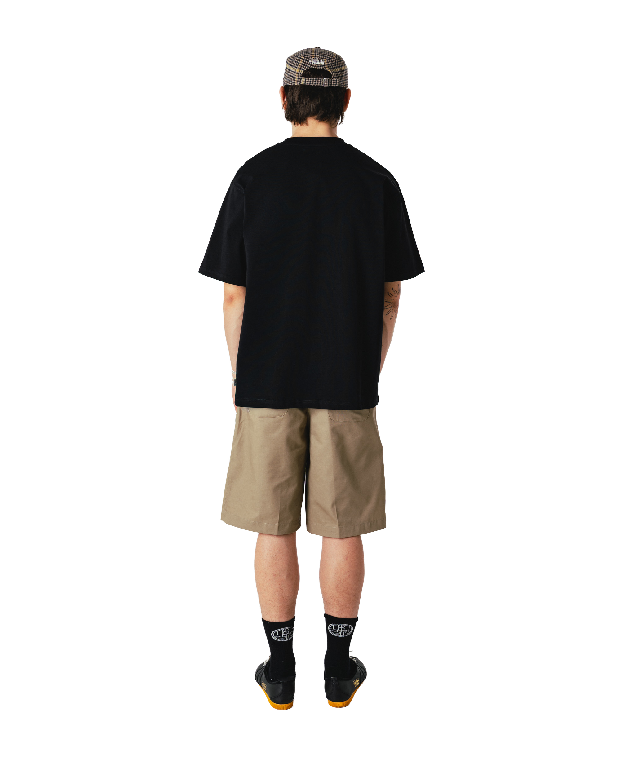 Woodbird WBBaine Base tee T-Shirts Black