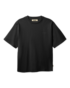 Woodbird WBBaine Base tee T-Shirts Black