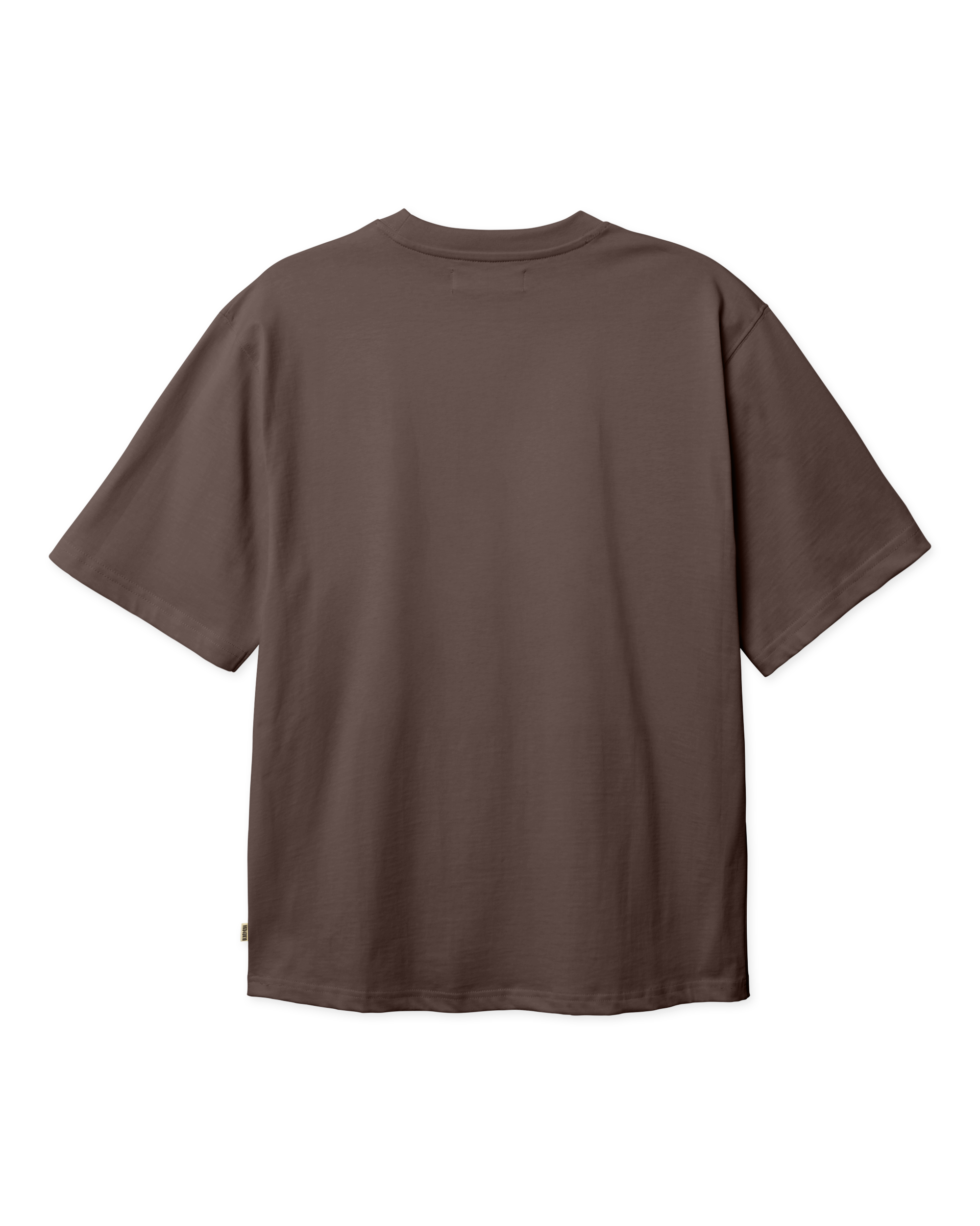 Woodbird WBBaine Base tee T-Shirts Brown