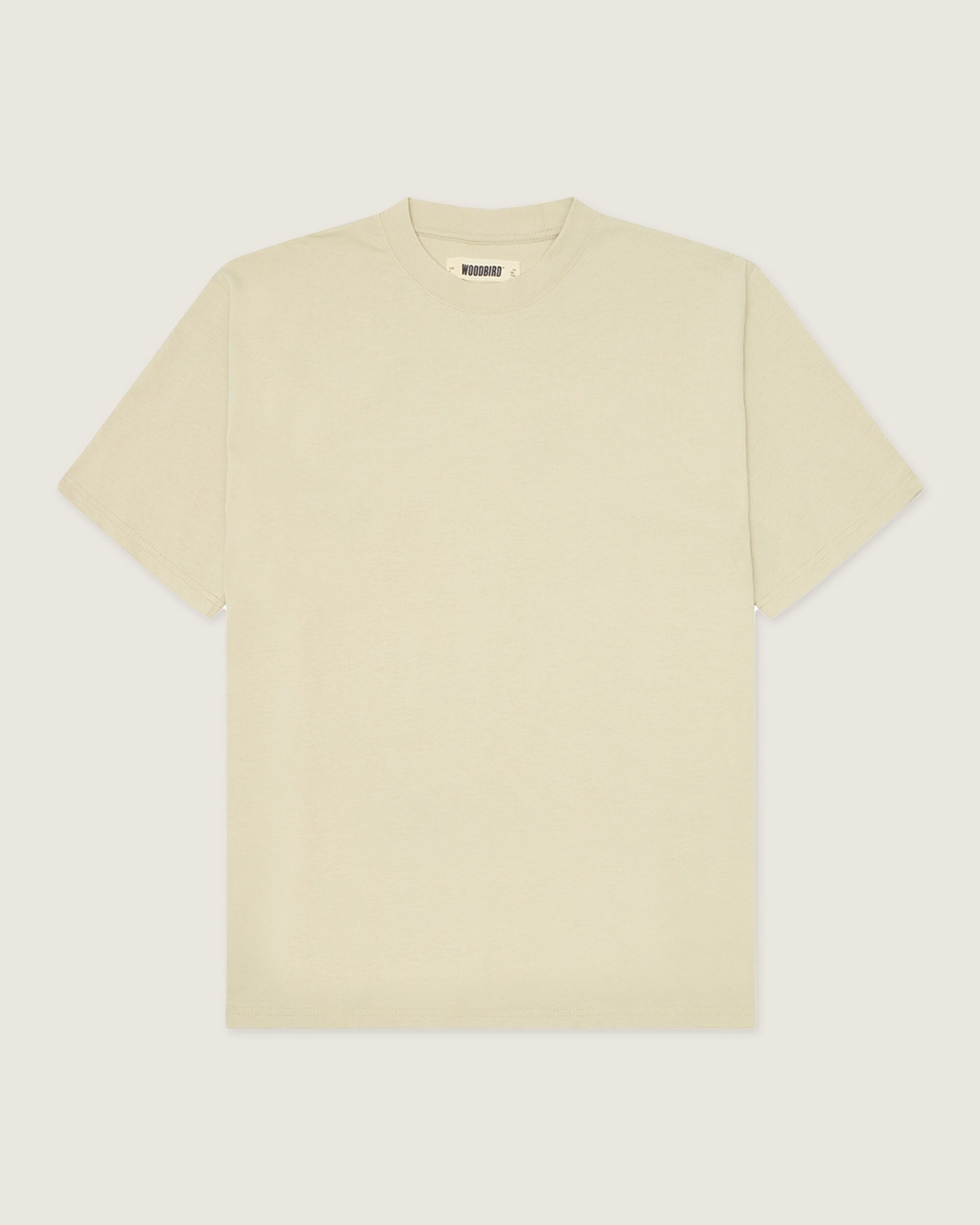 Woodbird WBBaine Base tee T-Shirts Dusty Lime