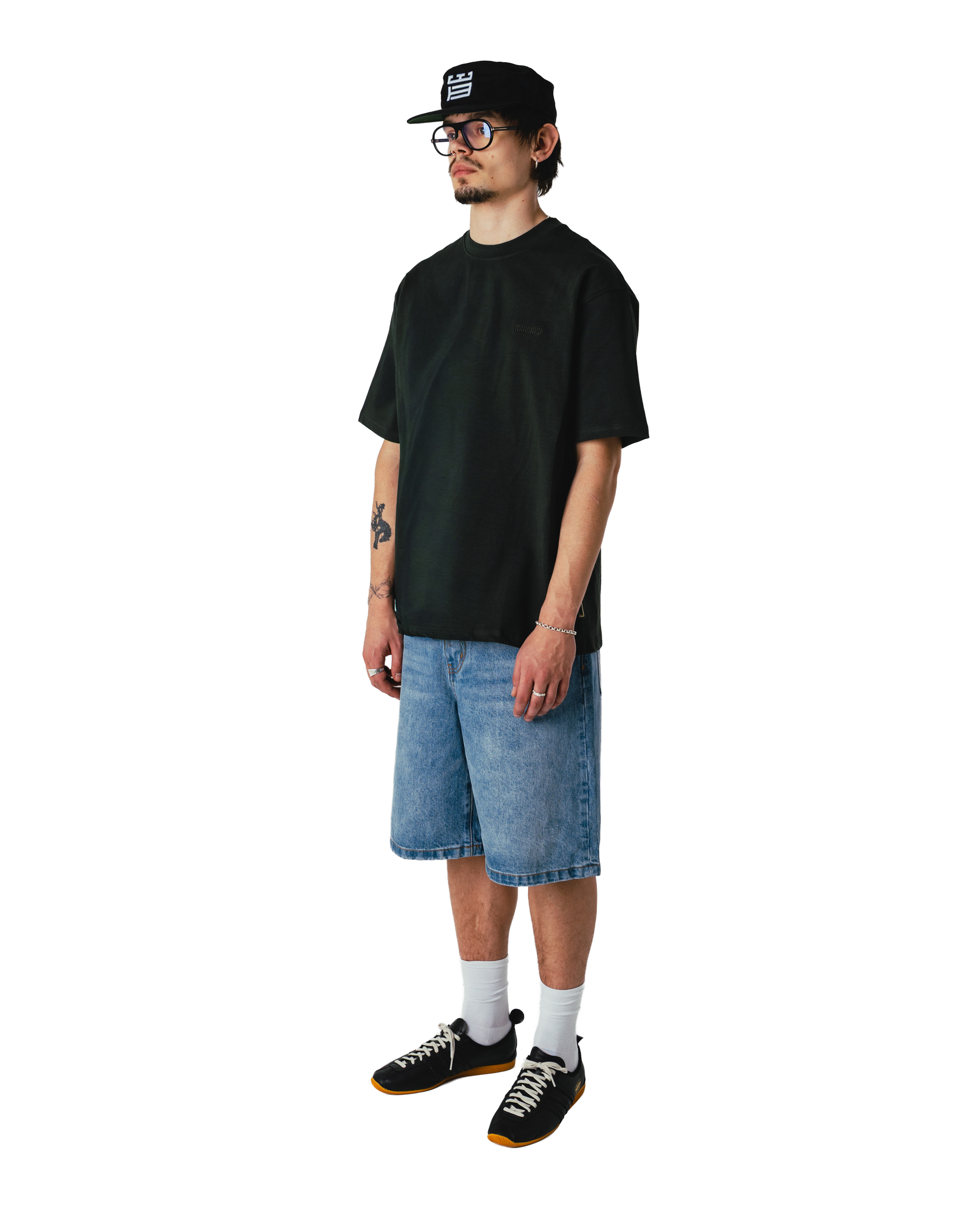 Woodbird WBBaine Base tee T-Shirts Forrest Green