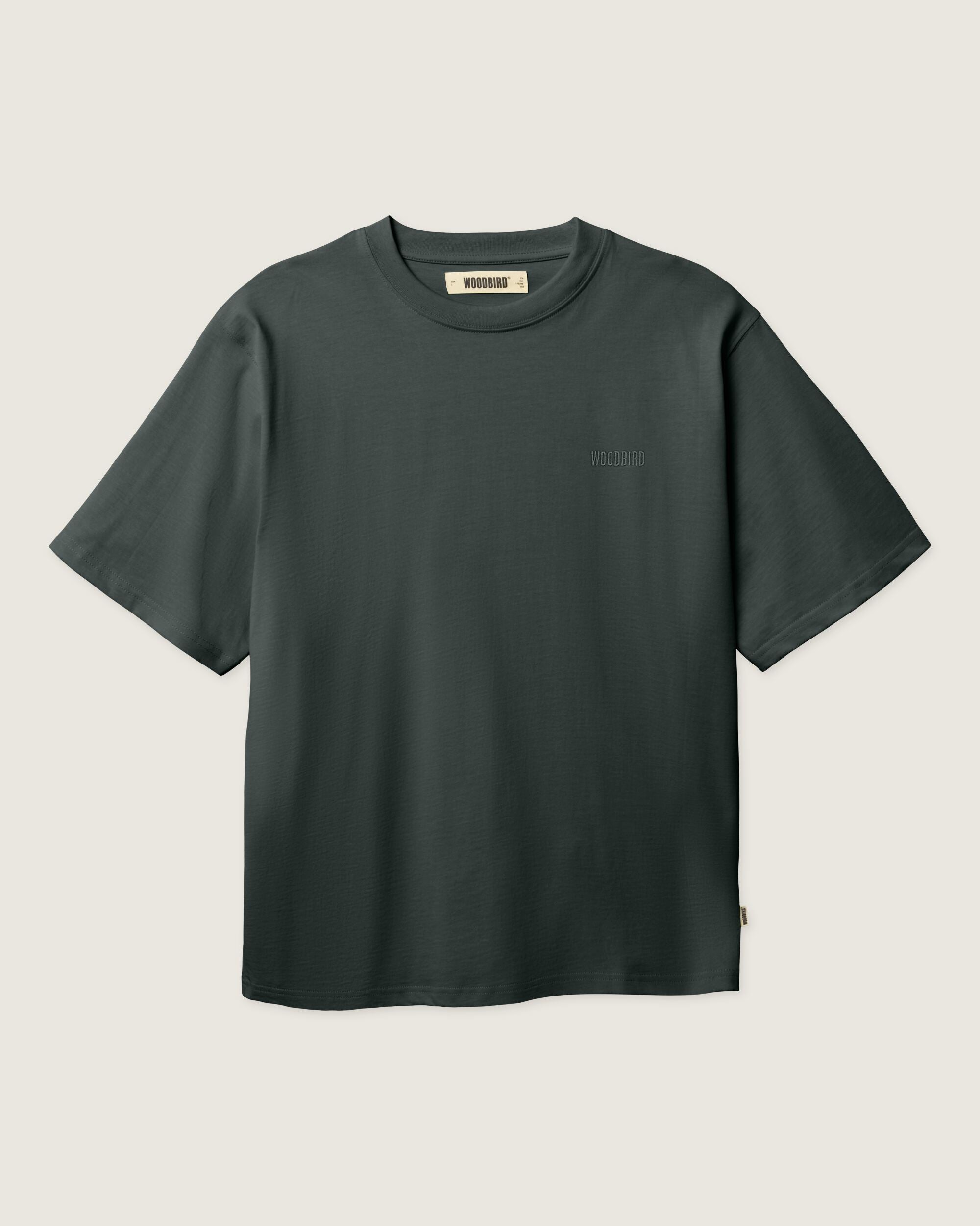Woodbird WBBaine Base tee T-Shirts Forrest Green