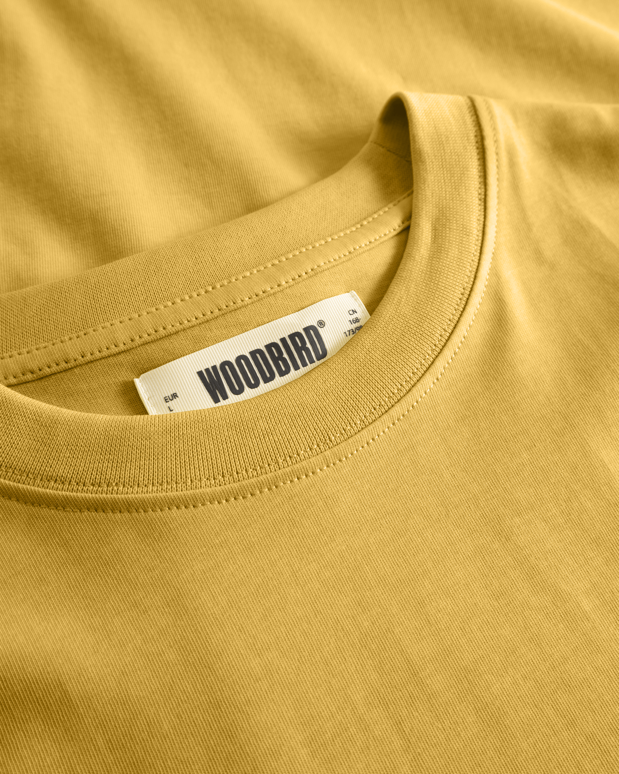 Woodbird WBBaine Base tee T-Shirts Honey