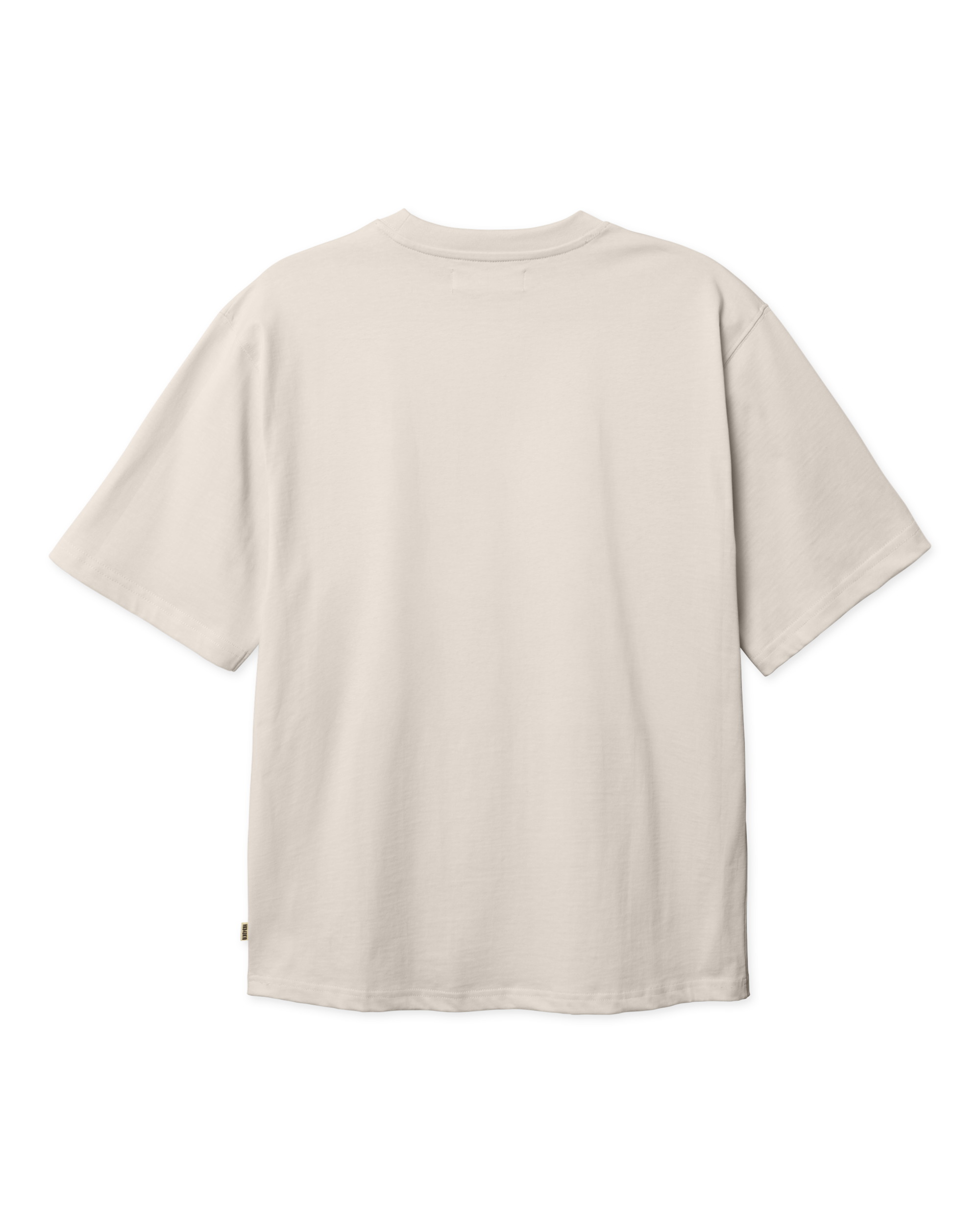 Woodbird WBBaine Base tee T-Shirts Light Grey