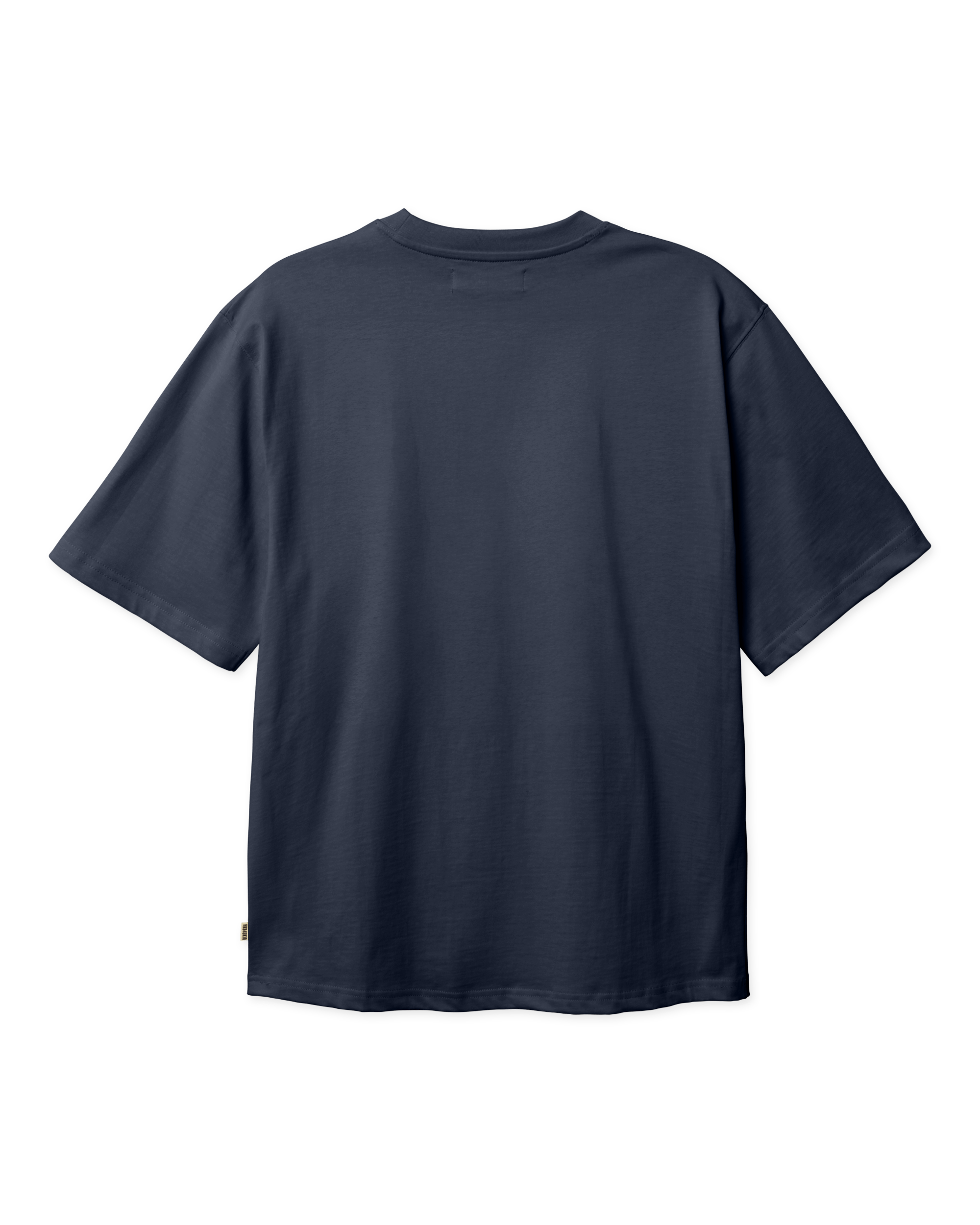 Woodbird WBBaine Base tee T-Shirts Navy