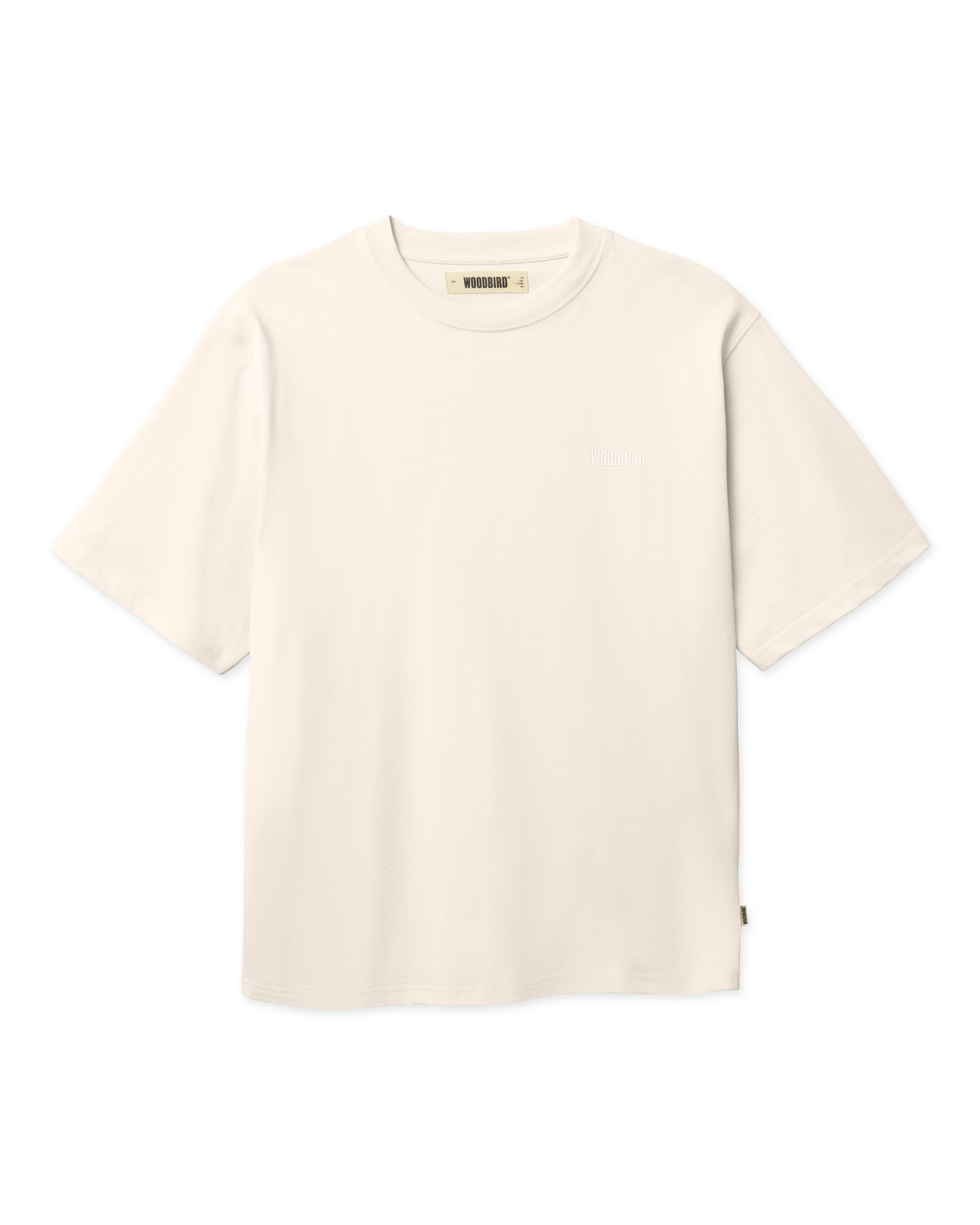 Woodbird WBBaine Base tee T-Shirts Off White