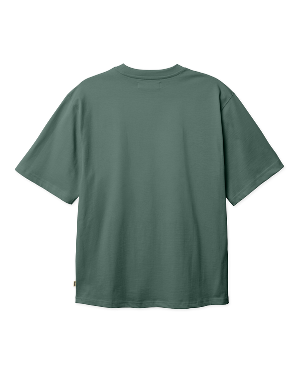 Woodbird WBBaine Base tee T-Shirts Pine Green