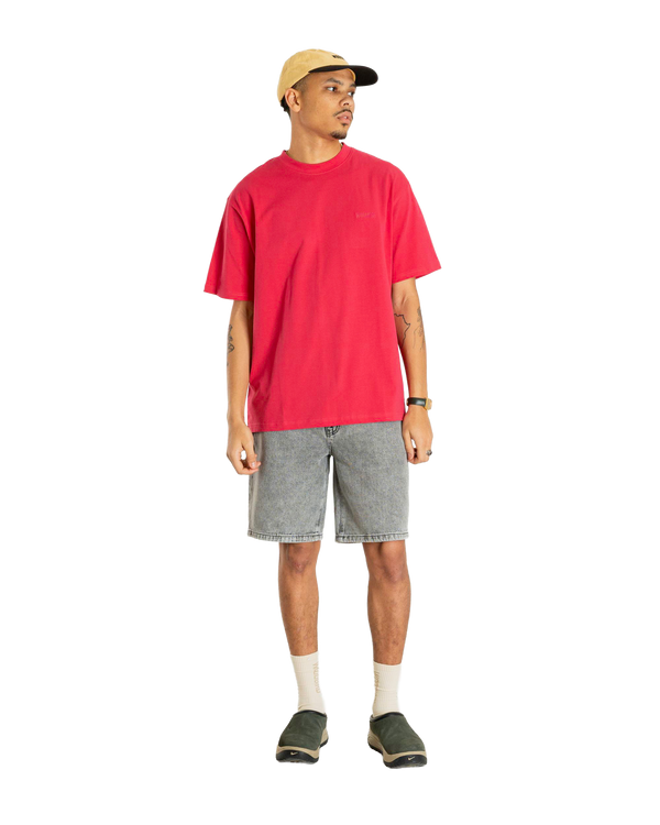 Woodbird WBBaine Base tee T-Shirts Pink