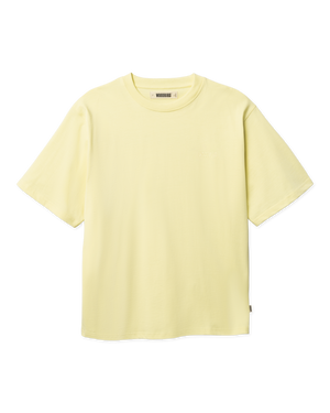 Woodbird WBBaine Base tee T-Shirts Wax Yellow