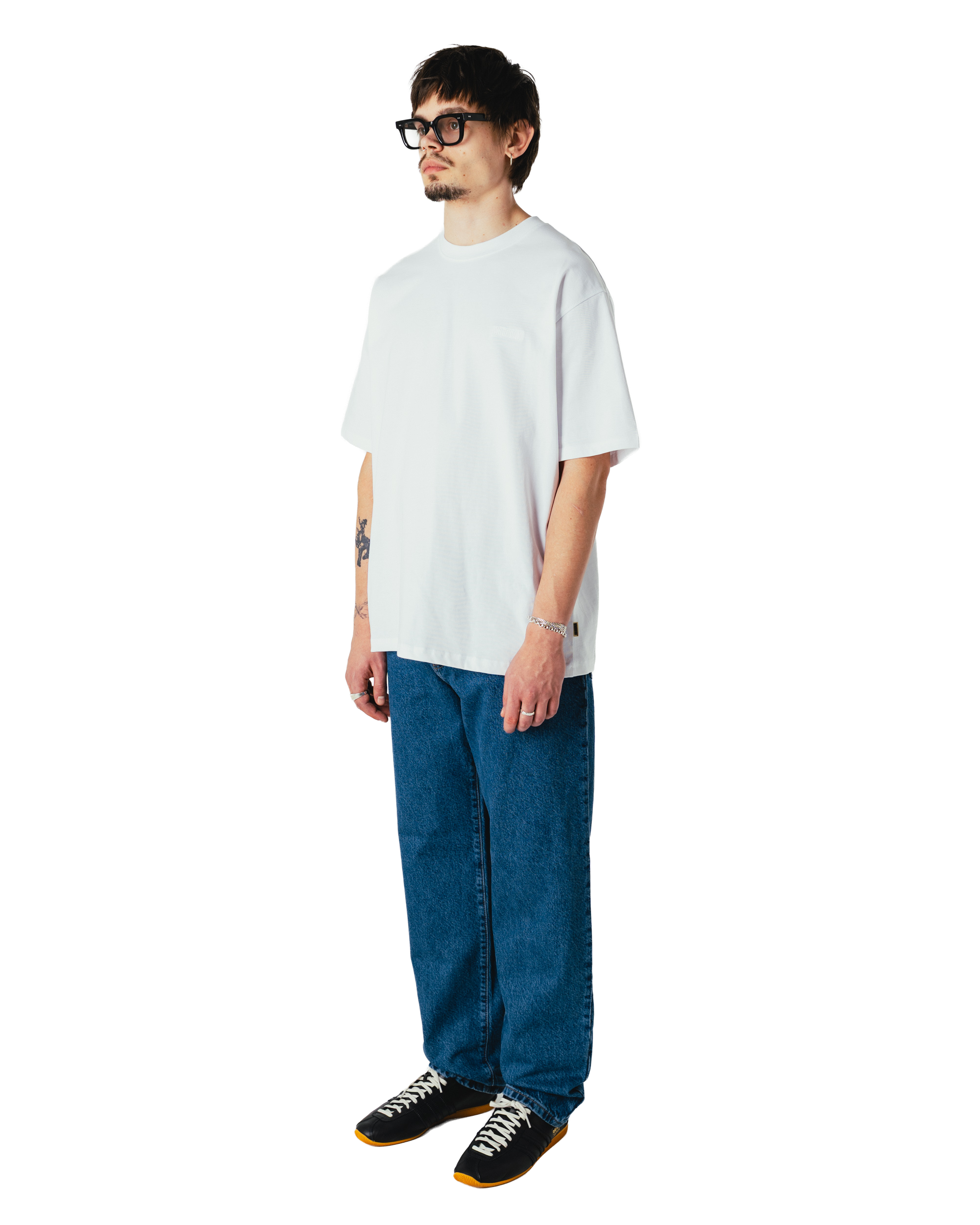 Woodbird WBBaine Base tee T-Shirts White