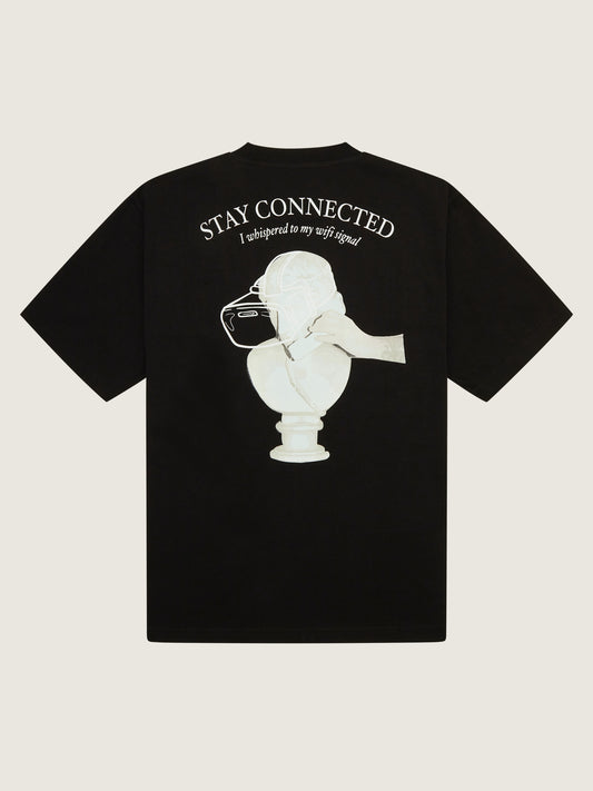 Woodbird WBBaine Connect Back Tee T-Shirts Black