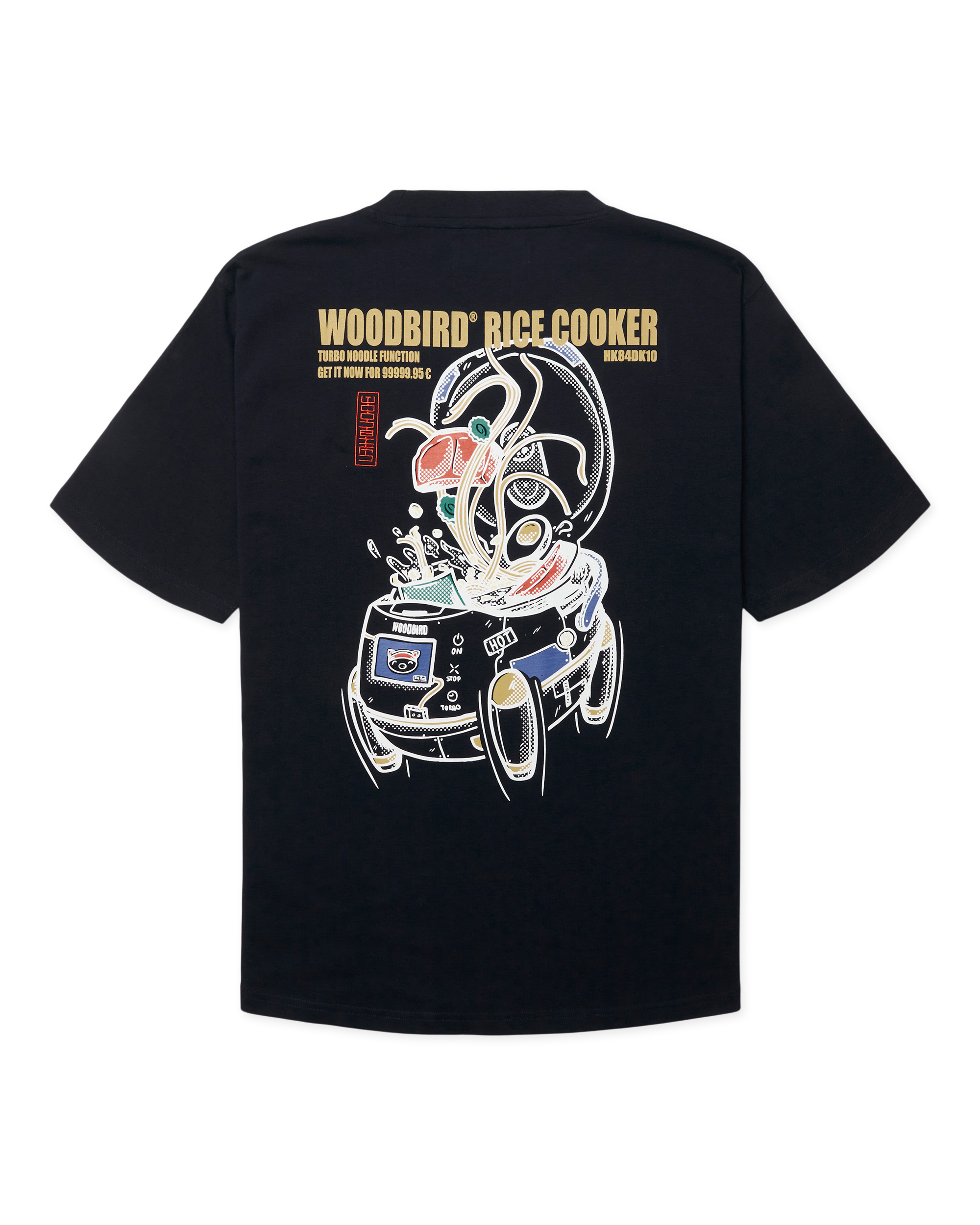 Woodbird WBBaine Cook Tee T-Shirts Dark Navy