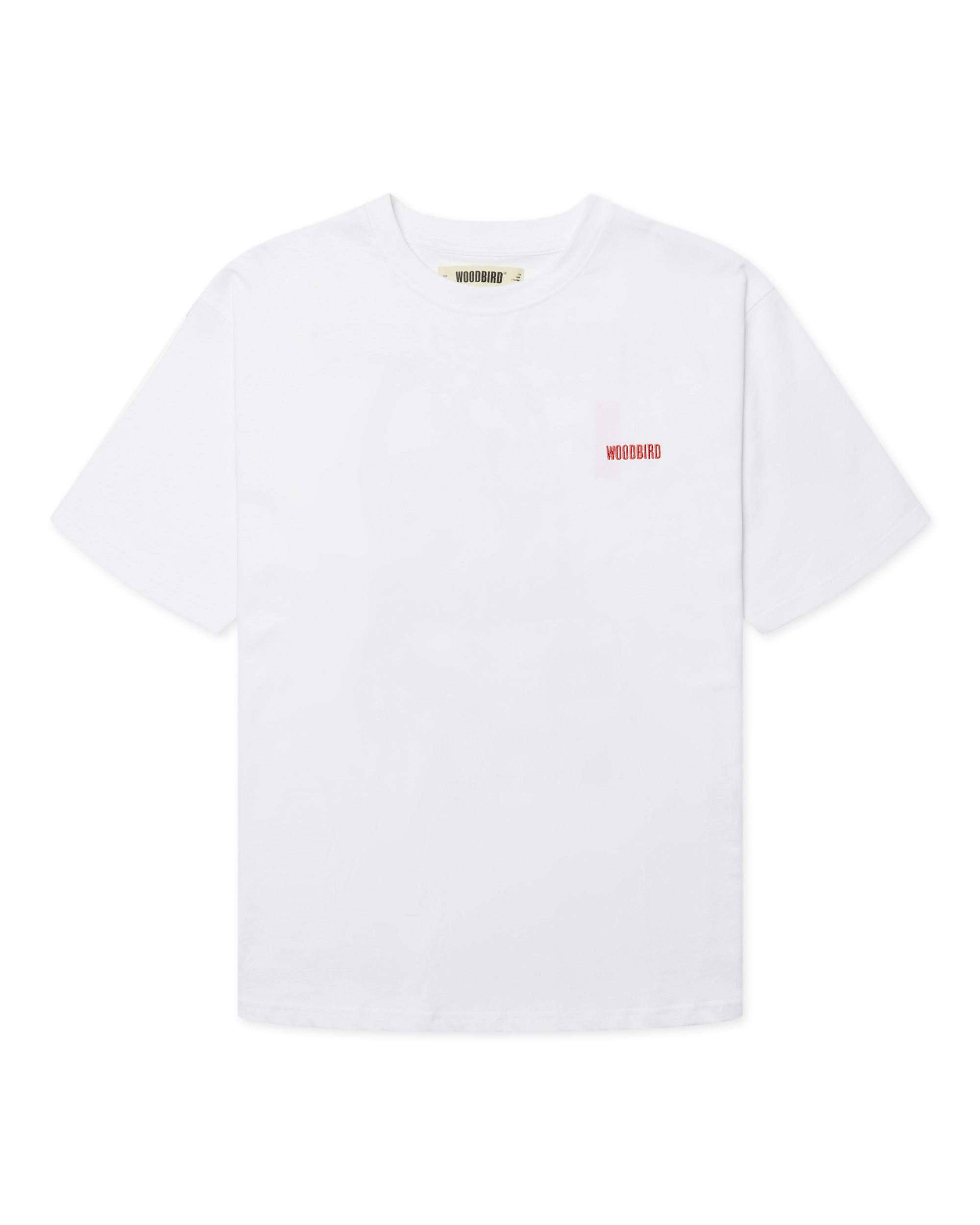 Woodbird WBBaine Cook Tee T-Shirts White