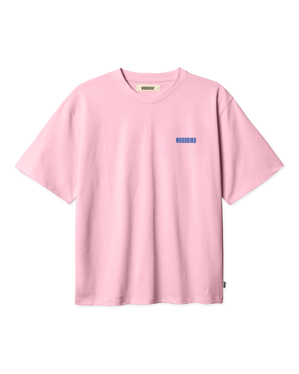 Woodbird WBBaine Curbi Tee T-Shirts Dusty Rose