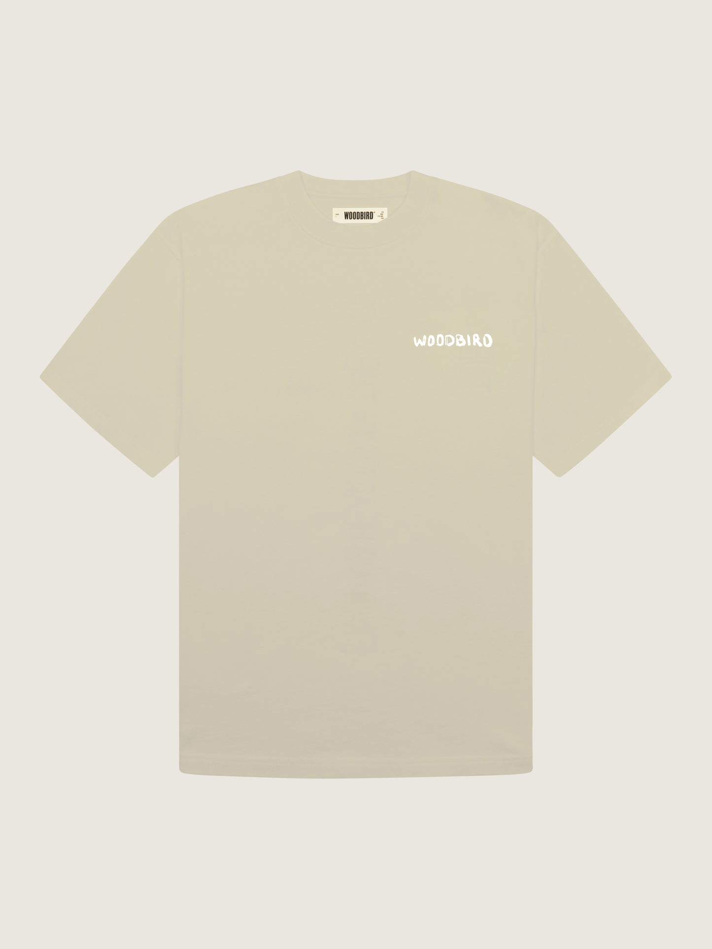 Woodbird WBBaine Delivery Tee T-Shirts Stone