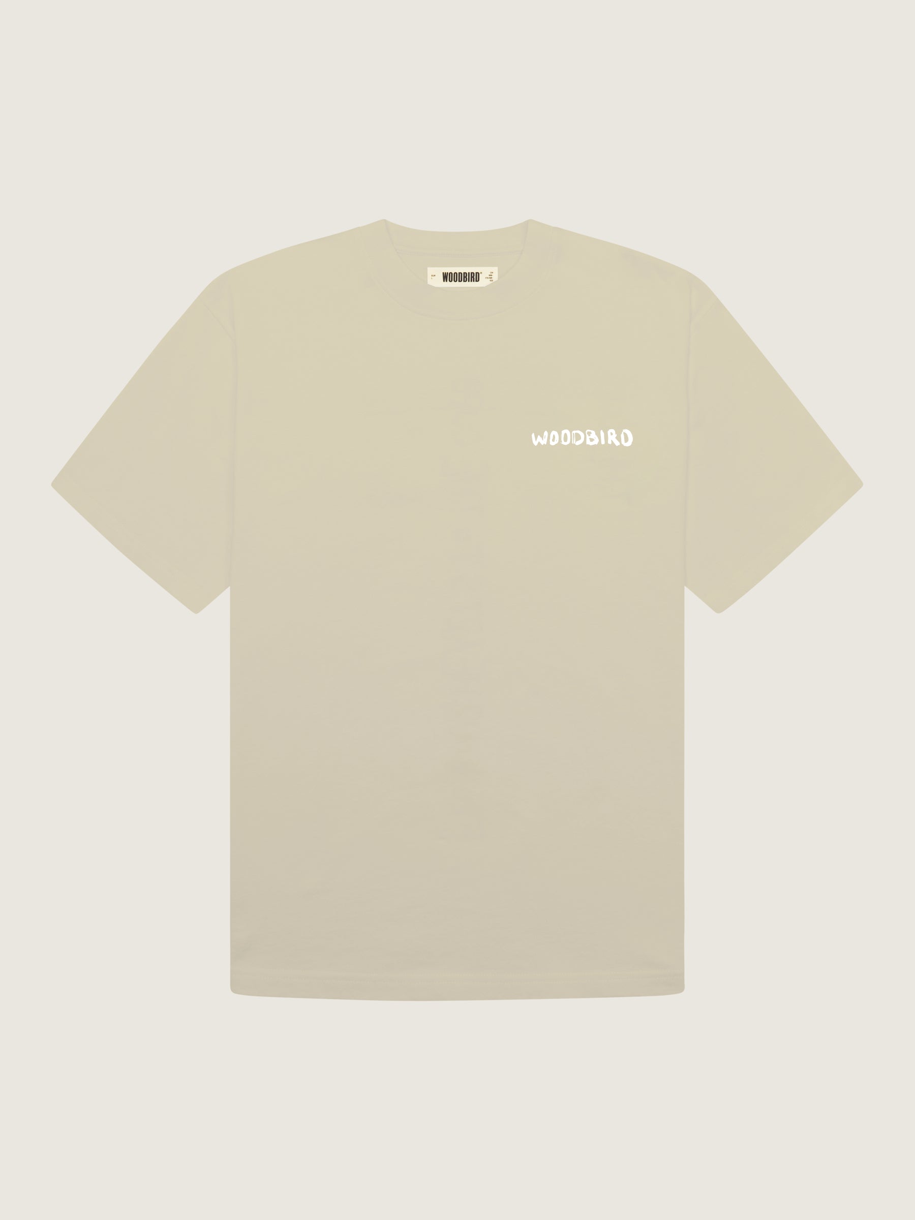 Woodbird WBBaine Delivery Tee T-Shirts Stone