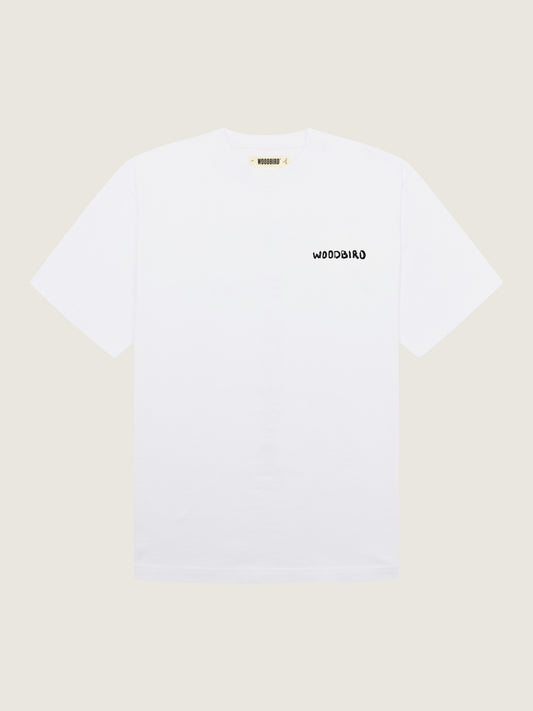 Woodbird WBBaine Delivery Tee T-Shirts White