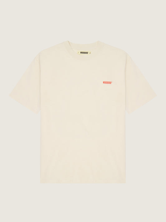 Woodbird WBBaine Dude Tee T-Shirts Off White