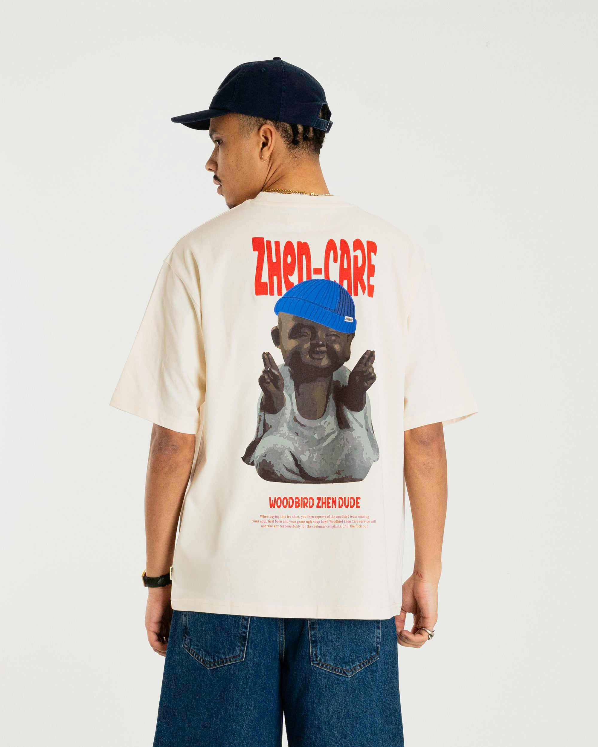 Woodbird WBBaine Dude Tee T-Shirts Off White