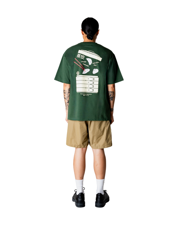 Woodbird WBBaine Dump Tee T-Shirts Pine Green