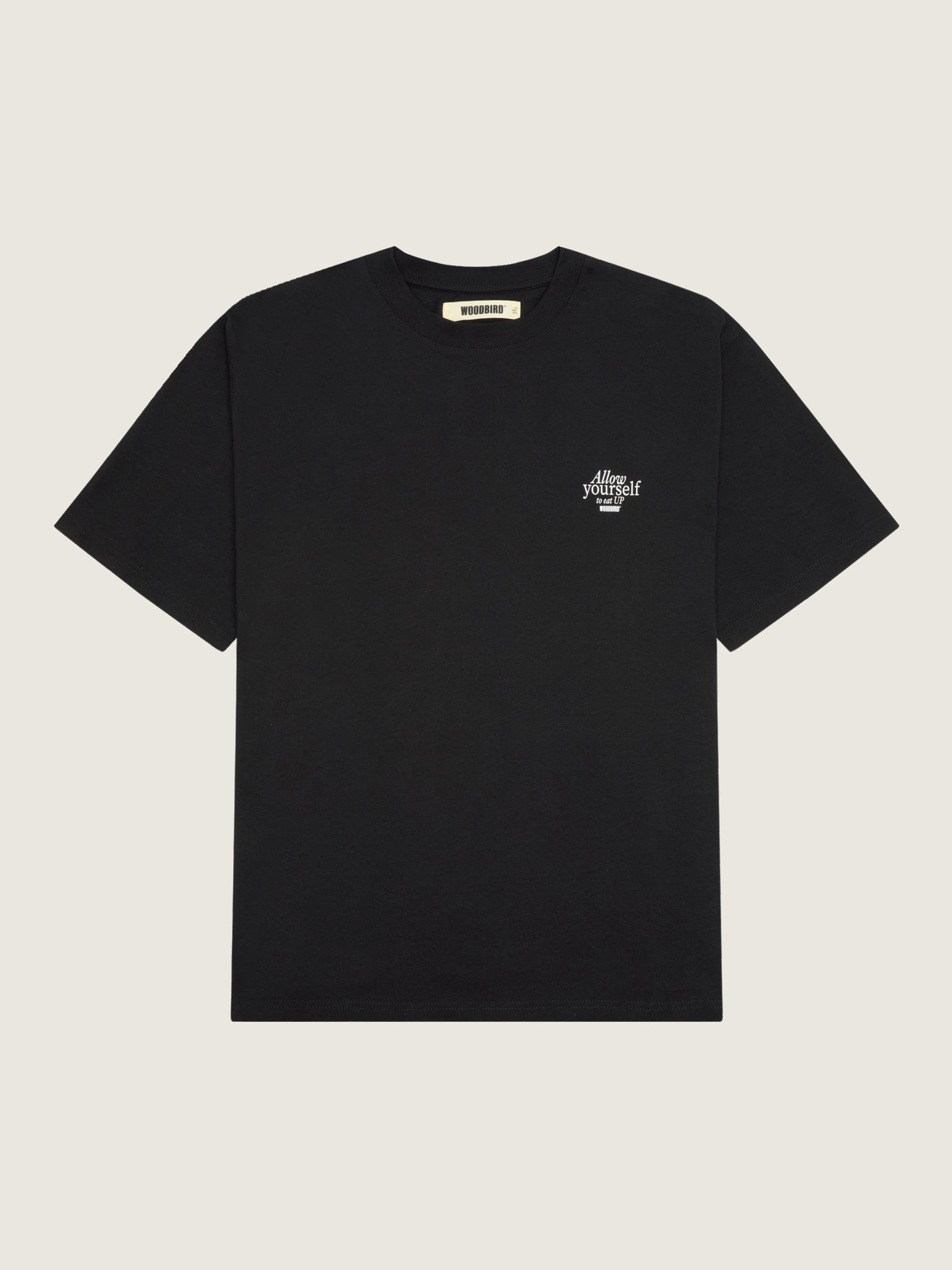 Woodbird WBBaine Eat Tee T-Shirts Black