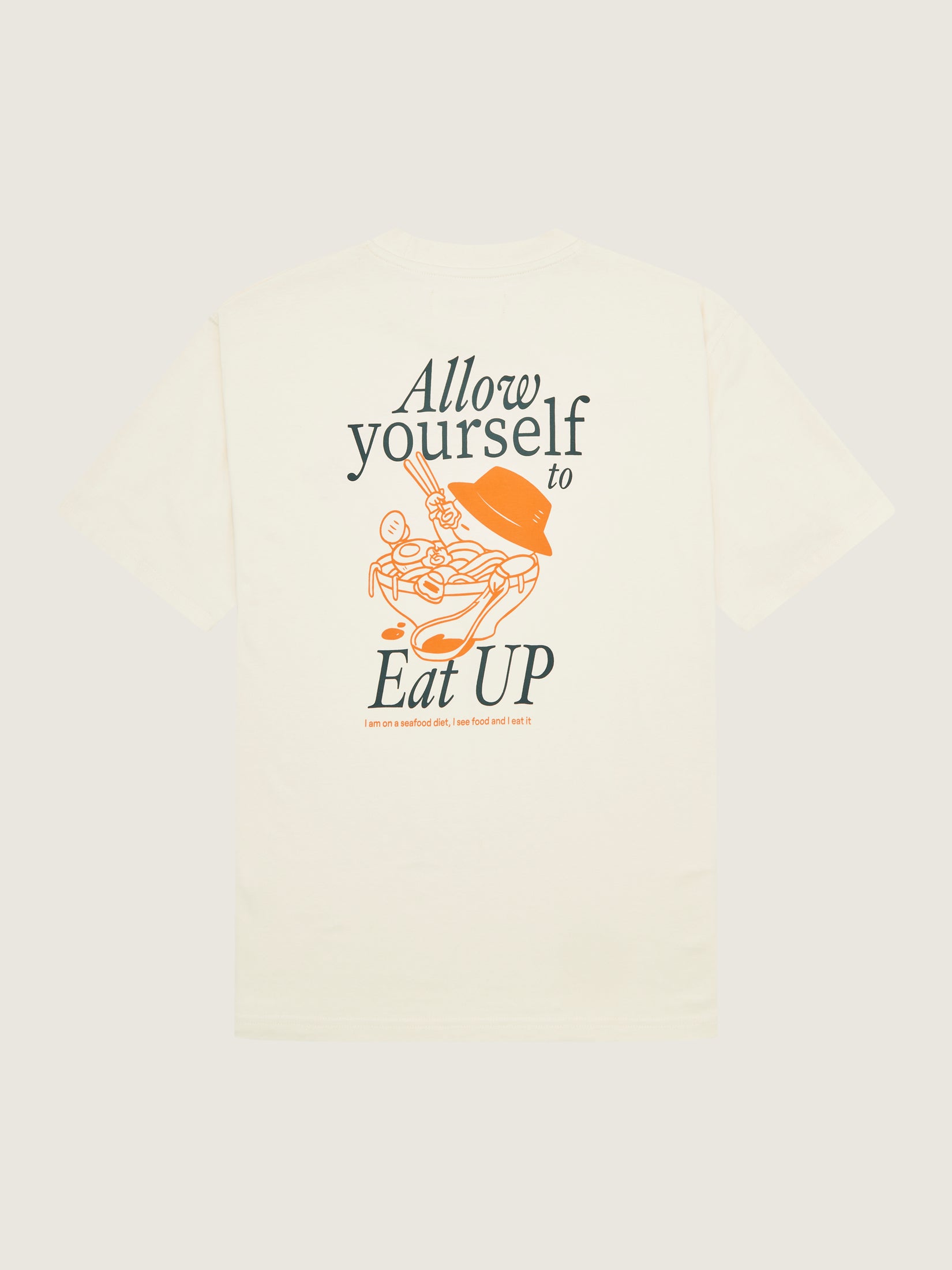 Woodbird WBBaine Eat Tee T-Shirts Off White