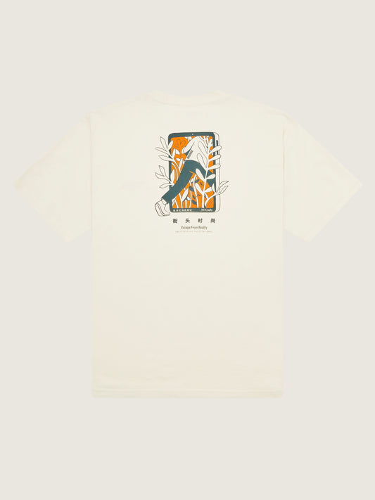 Woodbird WBBaine Escape Tee T-Shirts Off White