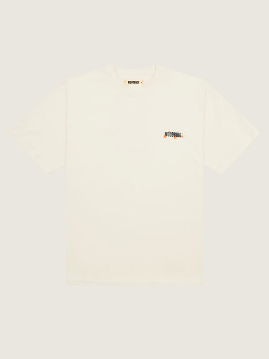 Woodbird WBBaine Escape Tee T-Shirts Off White