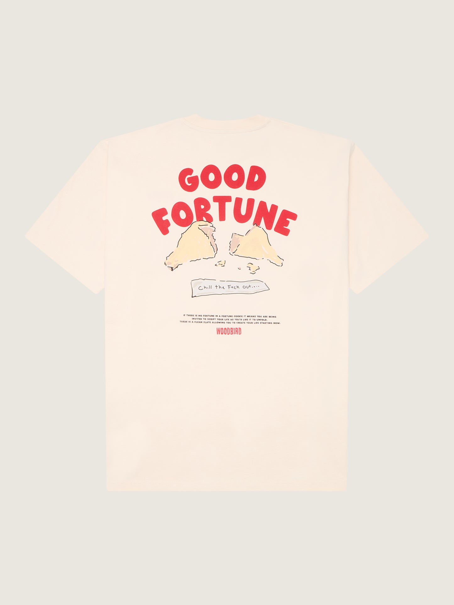 Woodbird WBBaine Fortune Tee T-Shirts Off White