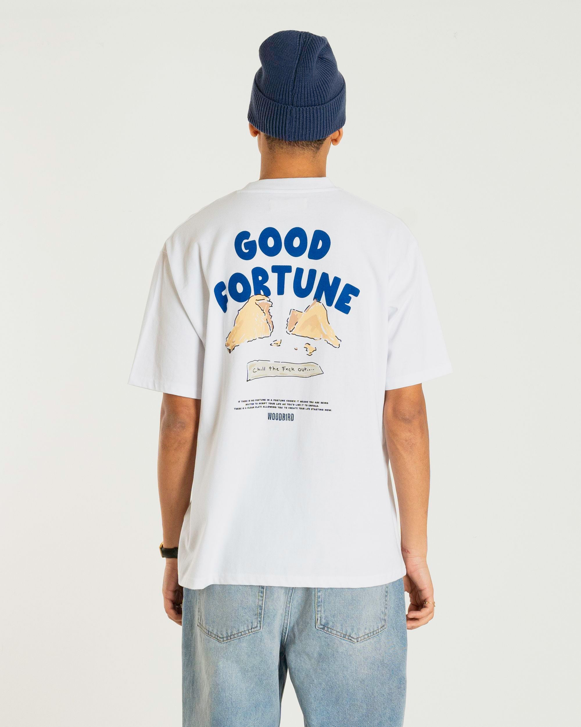 Woodbird WBBaine Fortune Tee T-Shirts White