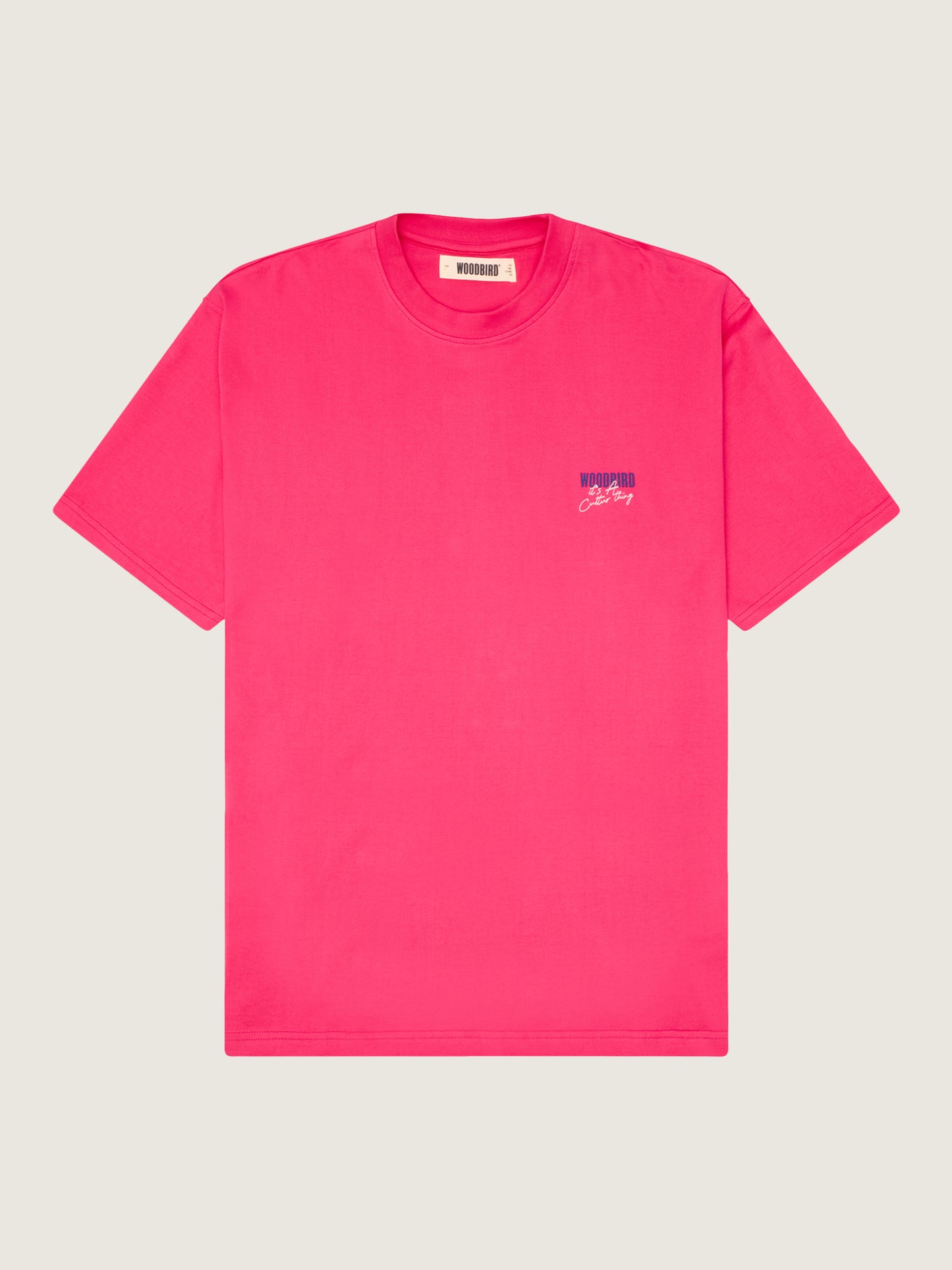 Woodbird WBBaine Ganbei Tee T-Shirts Pink